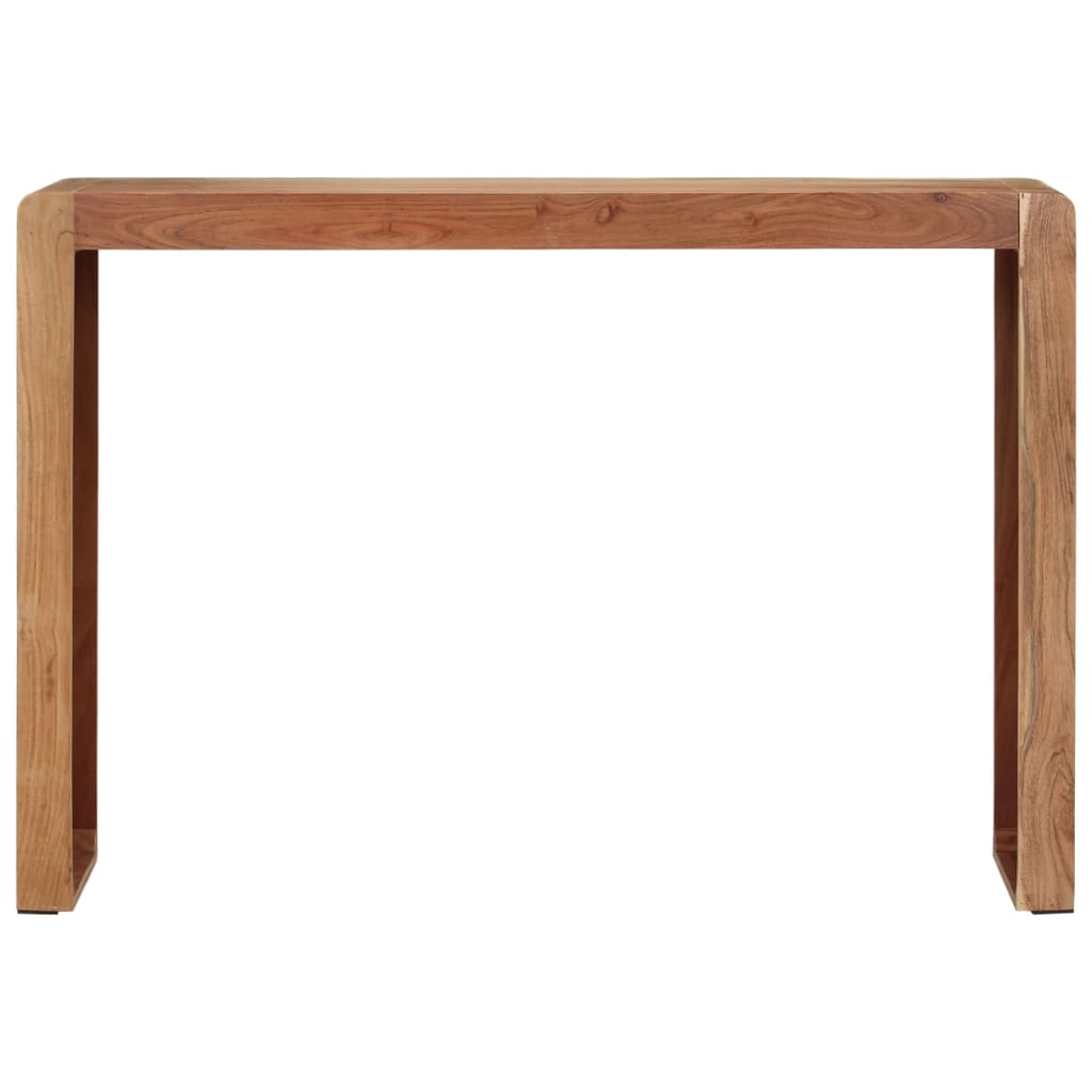 tömör akácfa tálalóasztal 110x30x76 cm