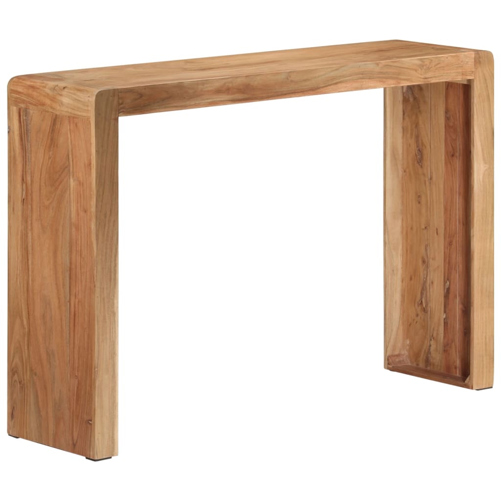 tömör akácfa tálalóasztal 110x30x76 cm