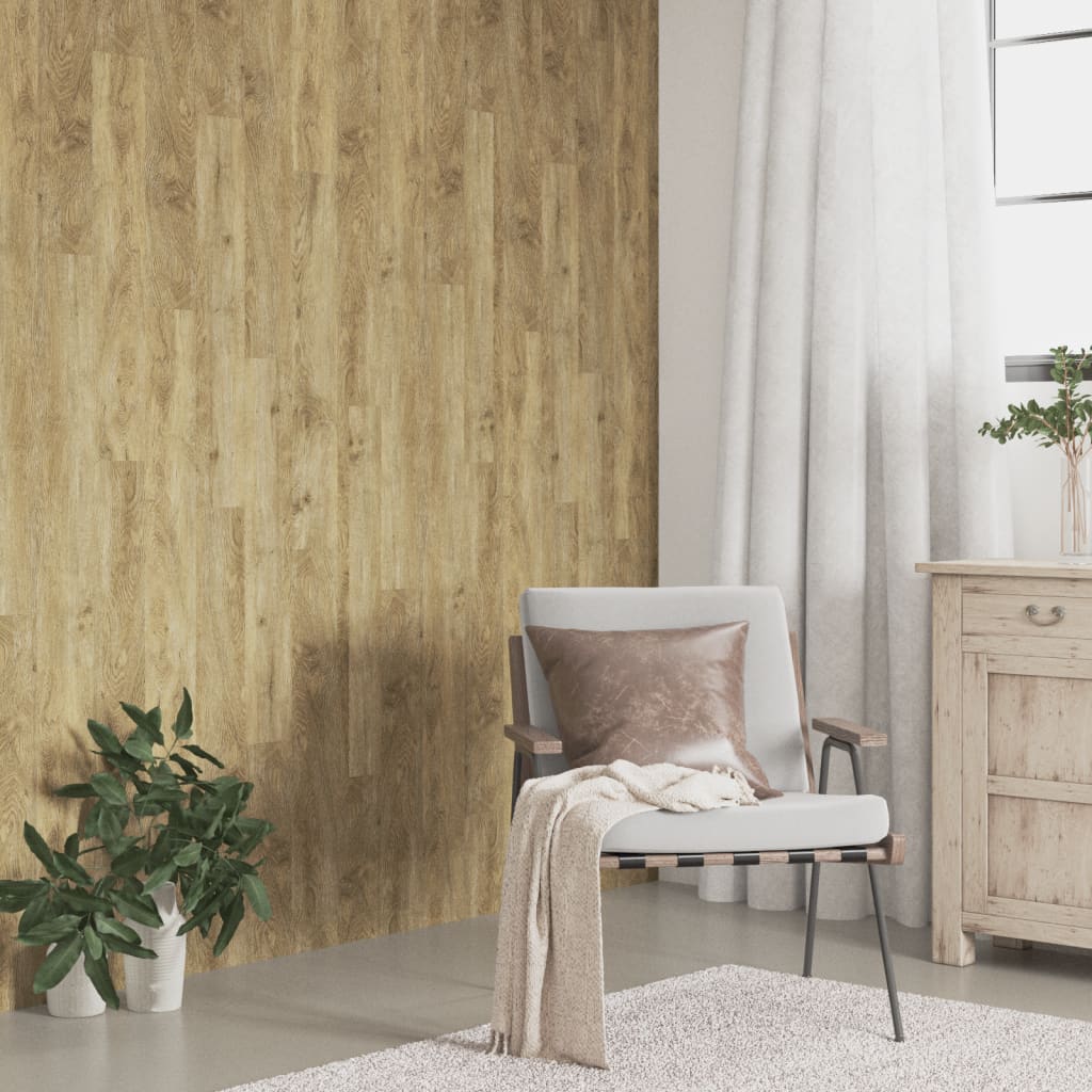 barna fa megjelenésű PVC fali panel 2,06 m²