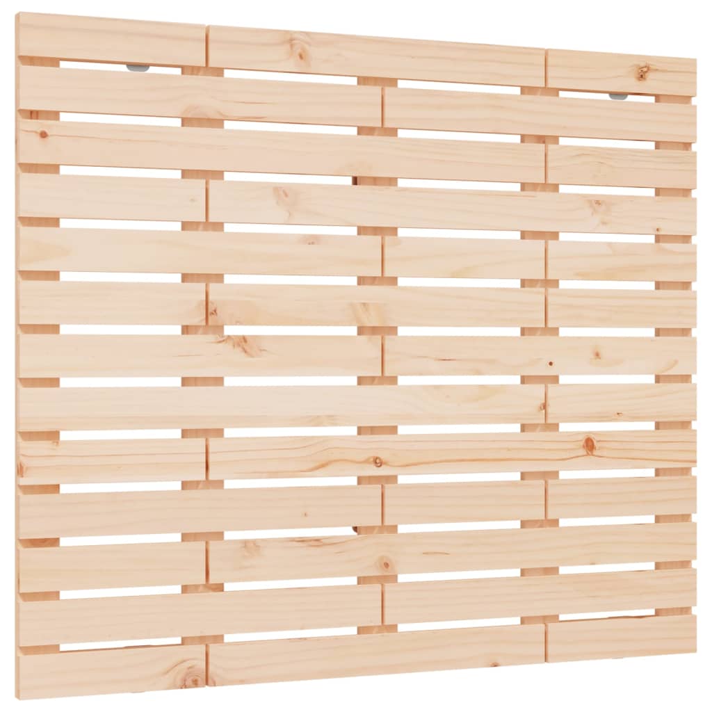 tömör fenyőfa fali fejtámla 96 x 3 x 91,5 cm