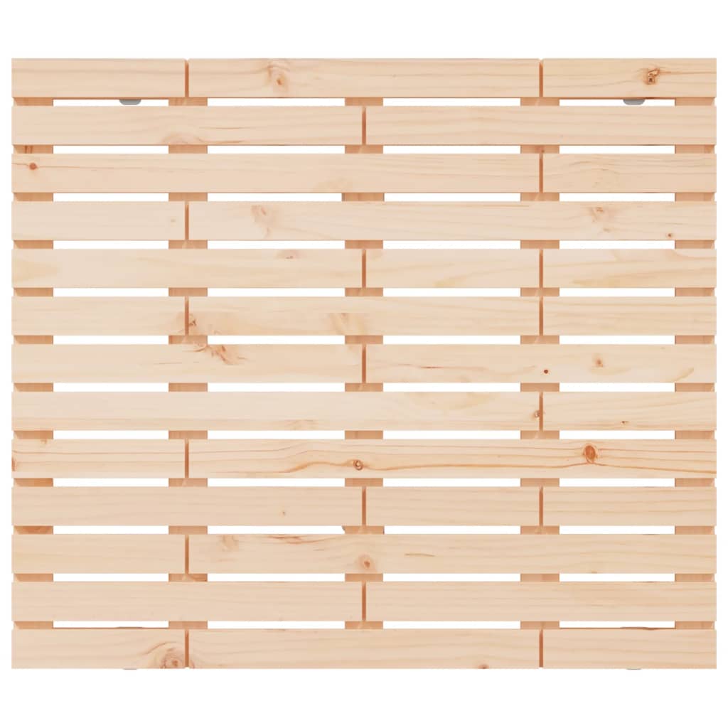 tömör fenyőfa fali fejtámla 96 x 3 x 91,5 cm