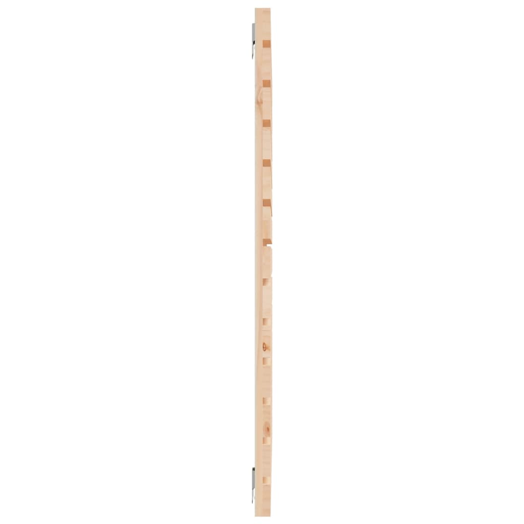 tömör fenyőfa fali fejtámla 96 x 3 x 91,5 cm
