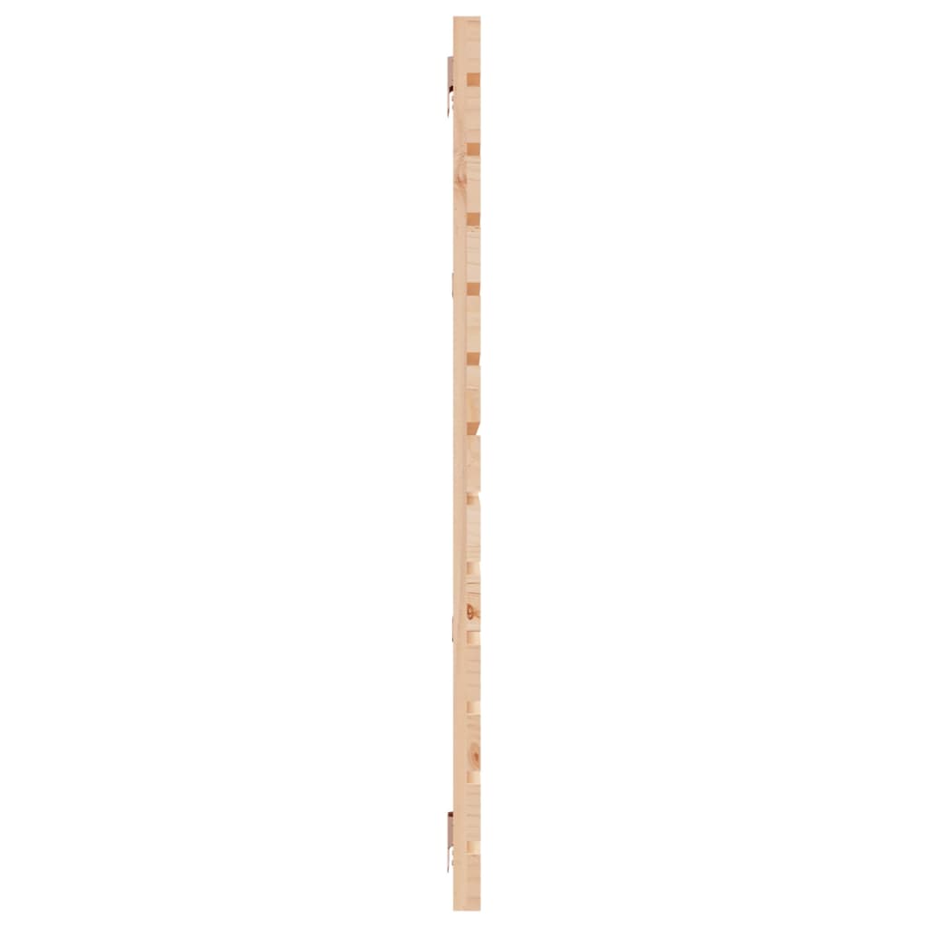 tömör fenyőfa fali fejtámla 156 x 3 x 91,5 cm