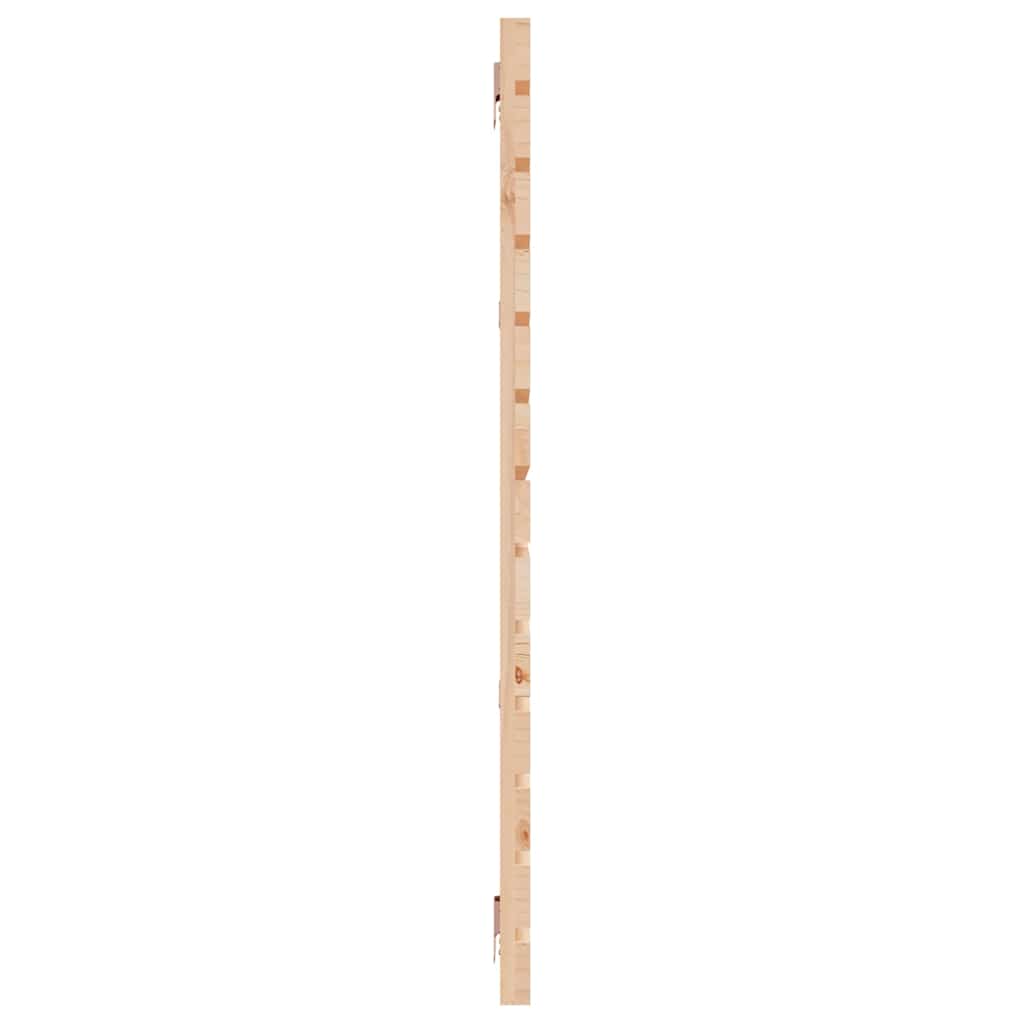 tömör fenyőfa fali fejtámla 186 x 3 x 91,5 cm