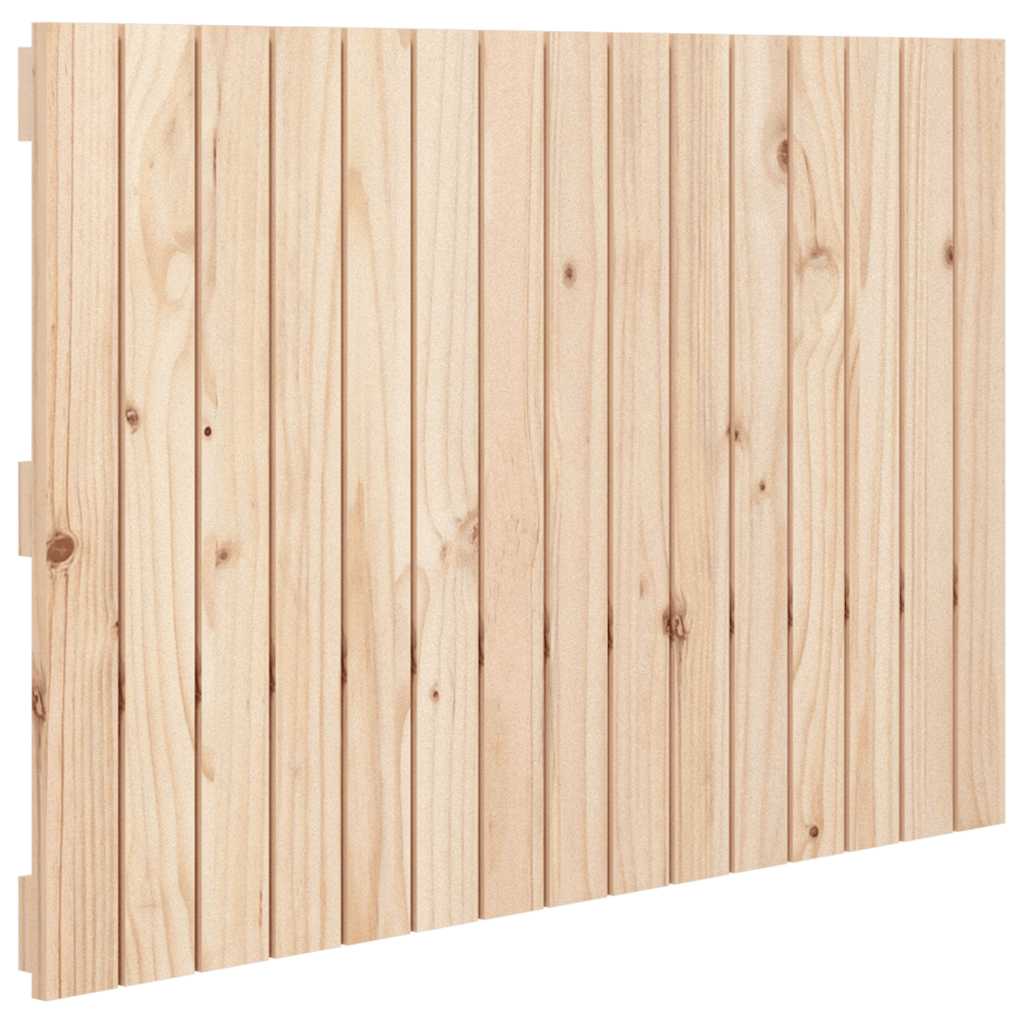 tömör fenyőfa fali fejtámla 95,5 x 3 x 60 cm