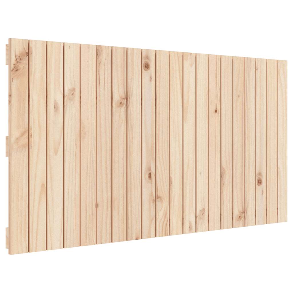 tömör fenyőfa fali fejtámla 127,5 x 3 x 60 cm