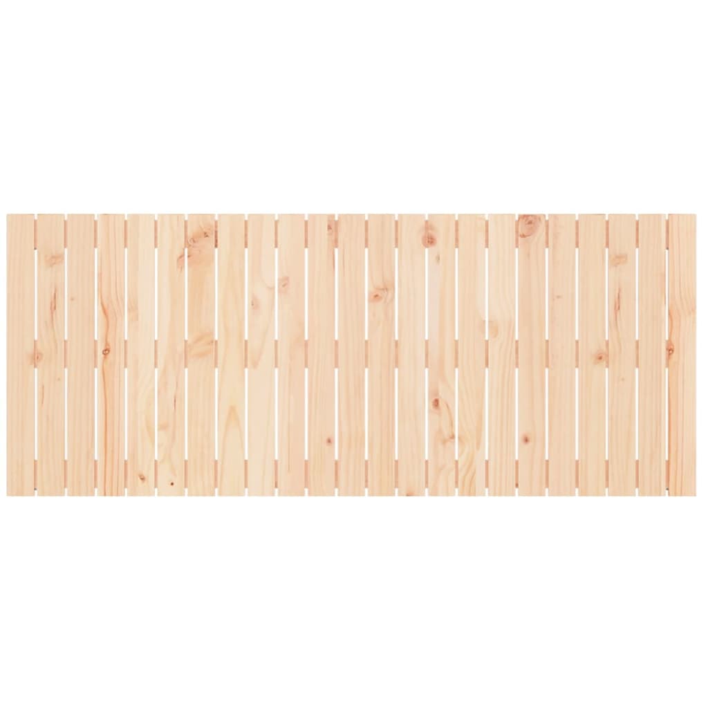 tömör fenyőfa fali fejtámla 147 x 3 x 60 cm