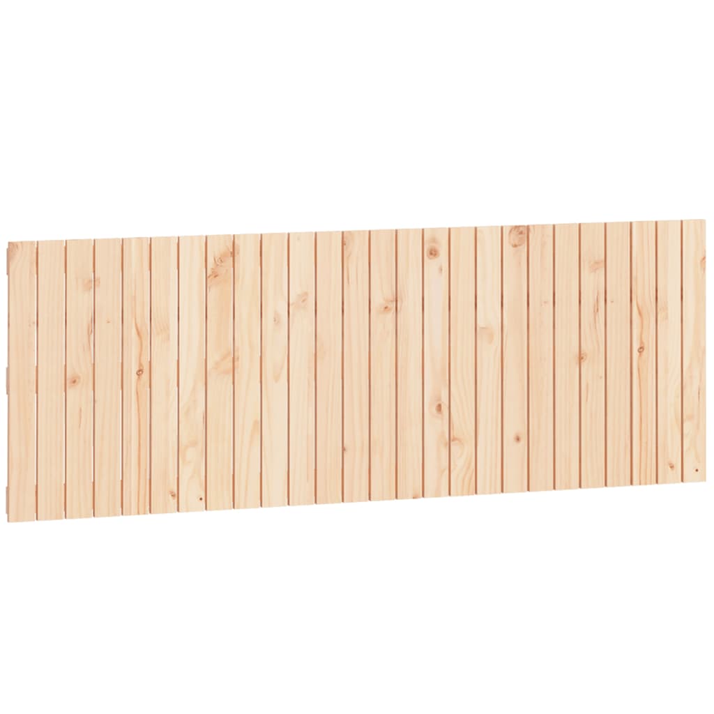 tömör fenyőfa fali fejtámla 166 x 3 x 60 cm