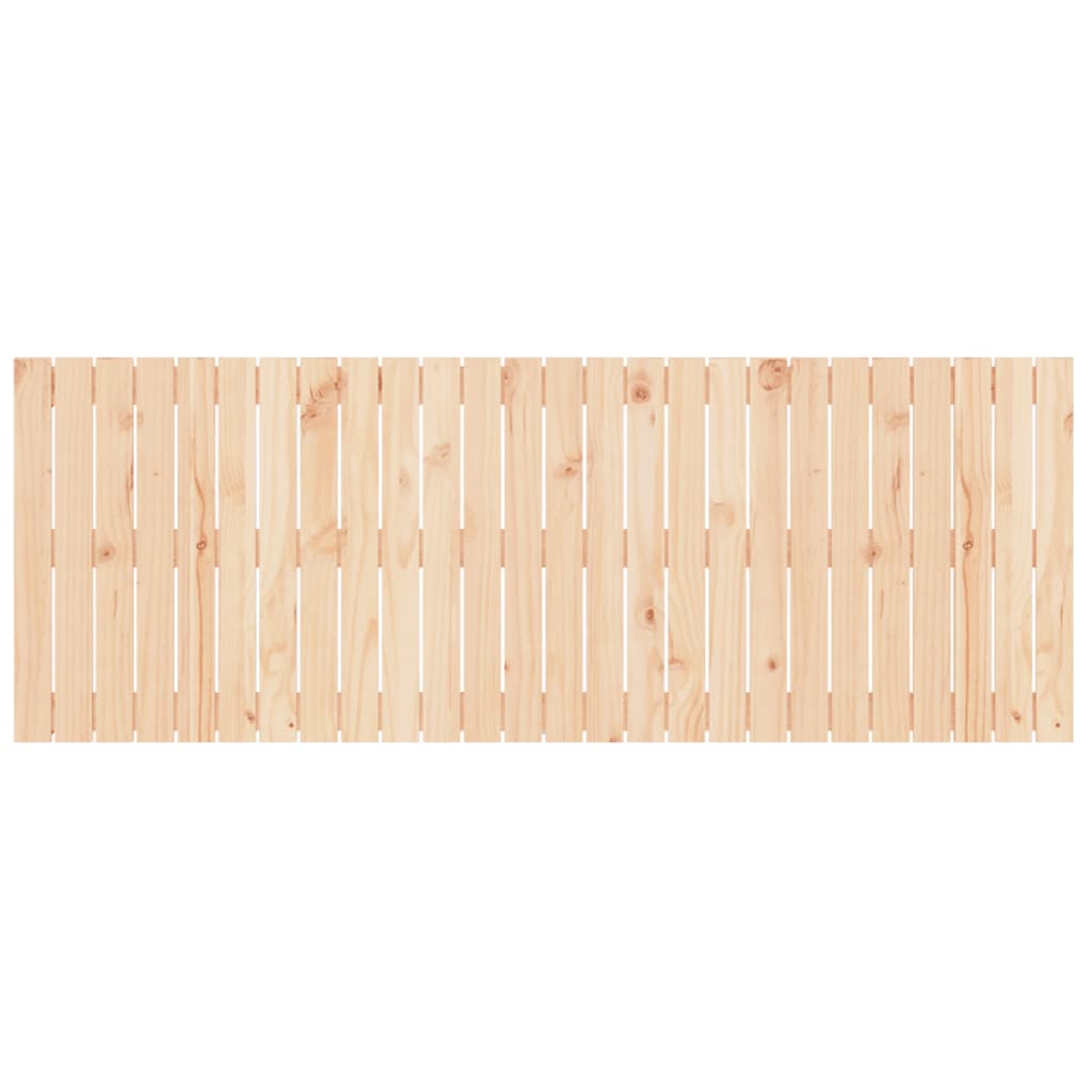 tömör fenyőfa fali fejtámla 166 x 3 x 60 cm