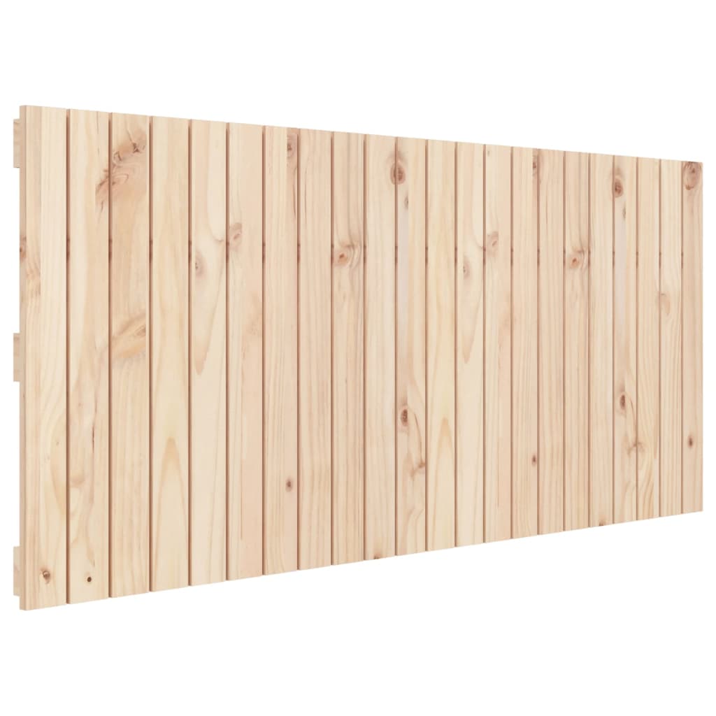 tömör fenyőfa fali fejtámla 140x3x60 cm