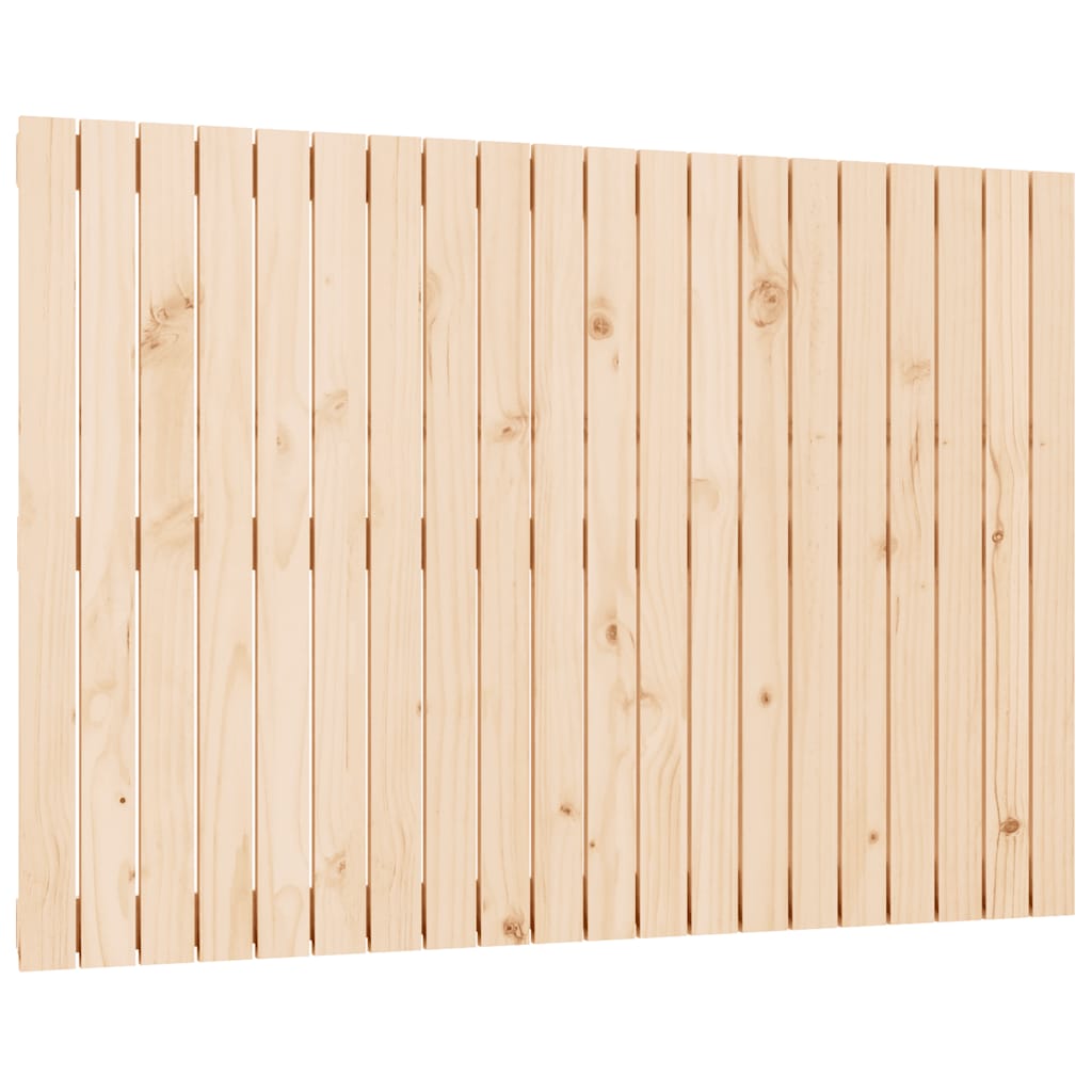 tömör fenyőfa fali fejtámla 127,5 x 3 x 90 cm