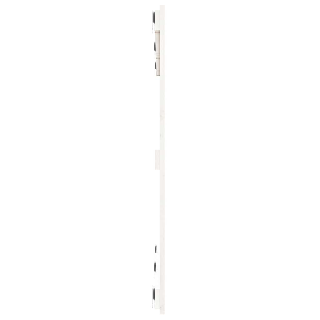 fehér tömör fenyőfa fali fejtámla 127,5 x 3 x 90 cm