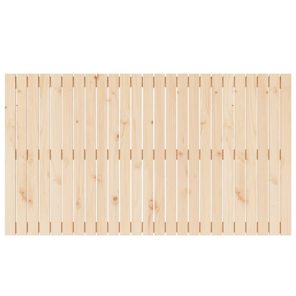 tömör fenyőfa fali fejtámla 159,5x3x90 cm