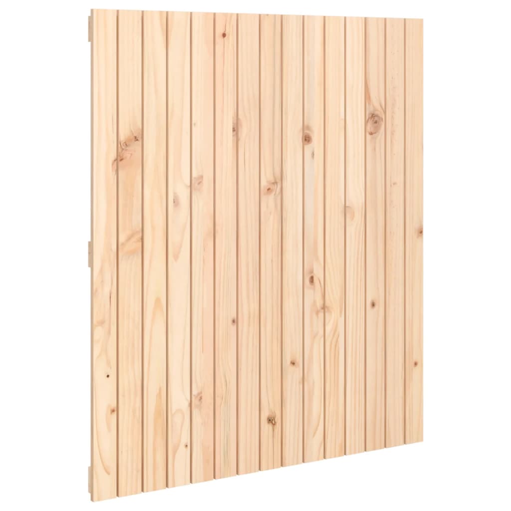 tömör fenyőfa fali fejtámla 95,5x3x110 cm