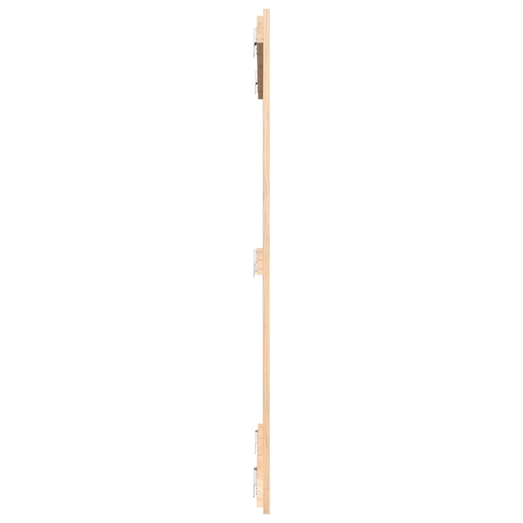 tömör fenyőfa fali fejtámla 95,5x3x110 cm