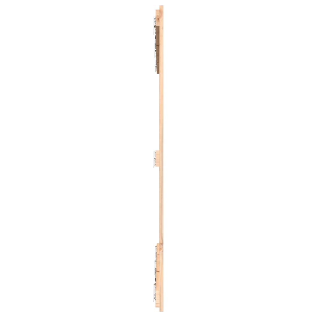 tömör fenyőfa fali fejtámla 159,5x3x110 cm