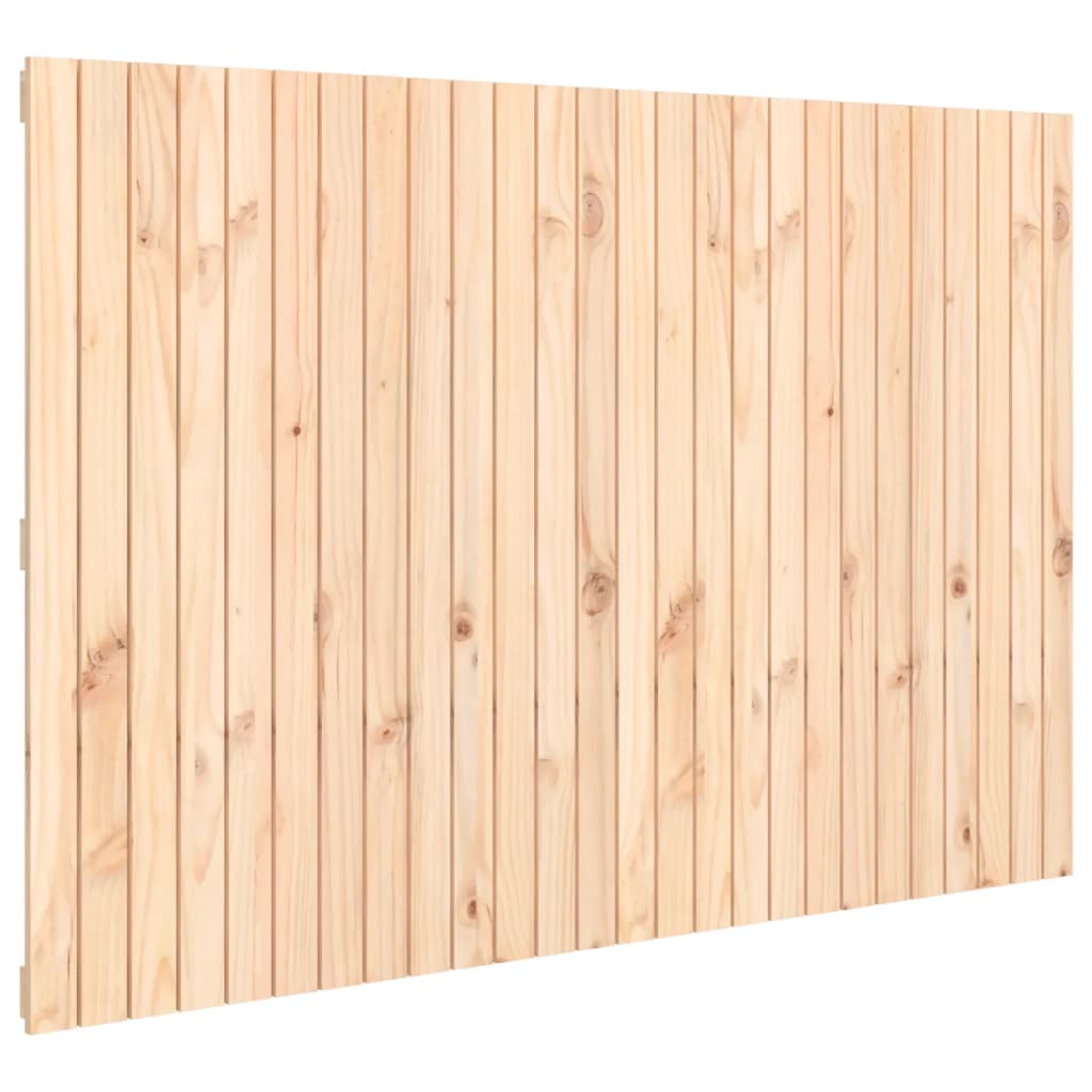 tömör fenyőfa fali fejtámla 166 x 3 x 110 cm
