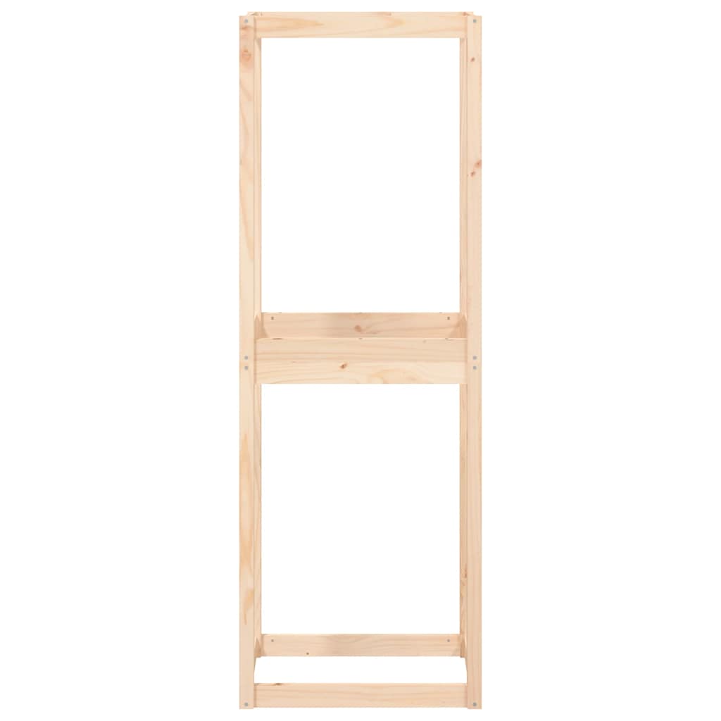 tömör fenyőfa gumiabroncstartó állvány 63 x 40 x 180 cm