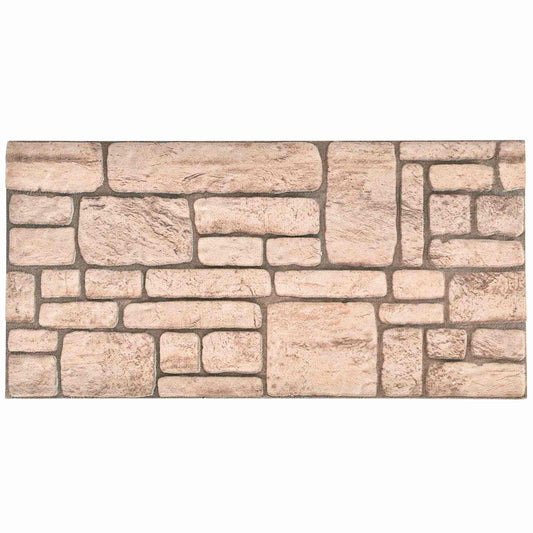 Fali panelek 10 pcs Bézs 100 x 50 cm EPS Hab