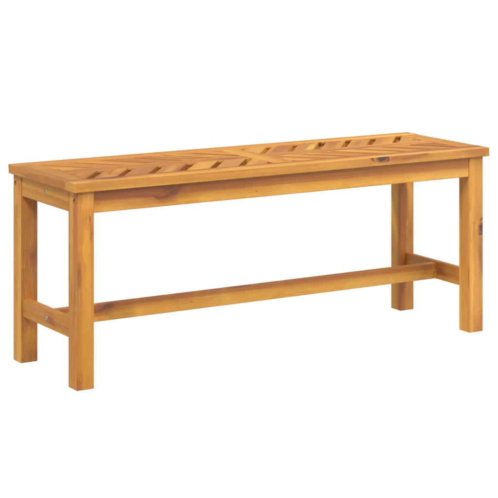 tömör akácfa kerti pad 110 cm