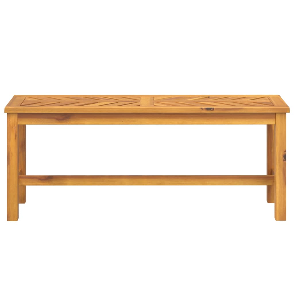 tömör akácfa kerti pad 110 cm