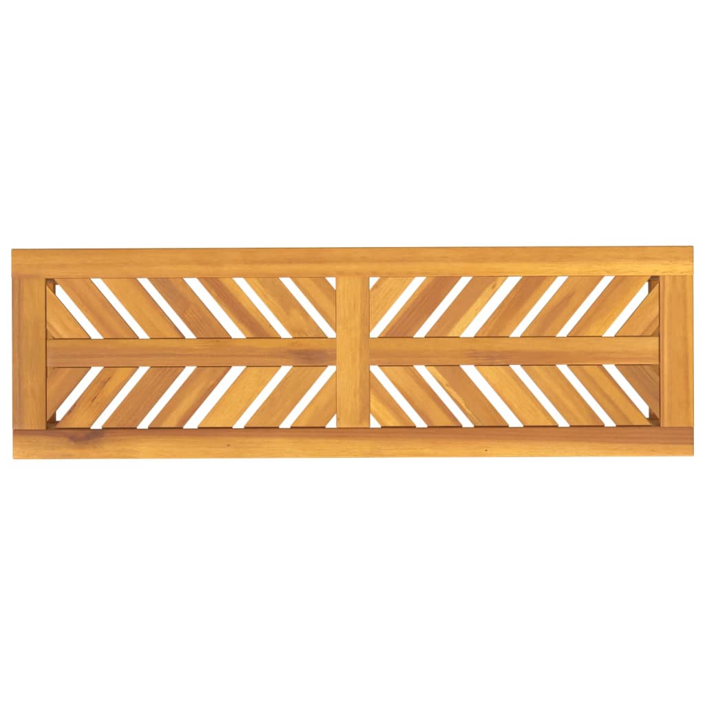 tömör akácfa kerti pad 110 cm