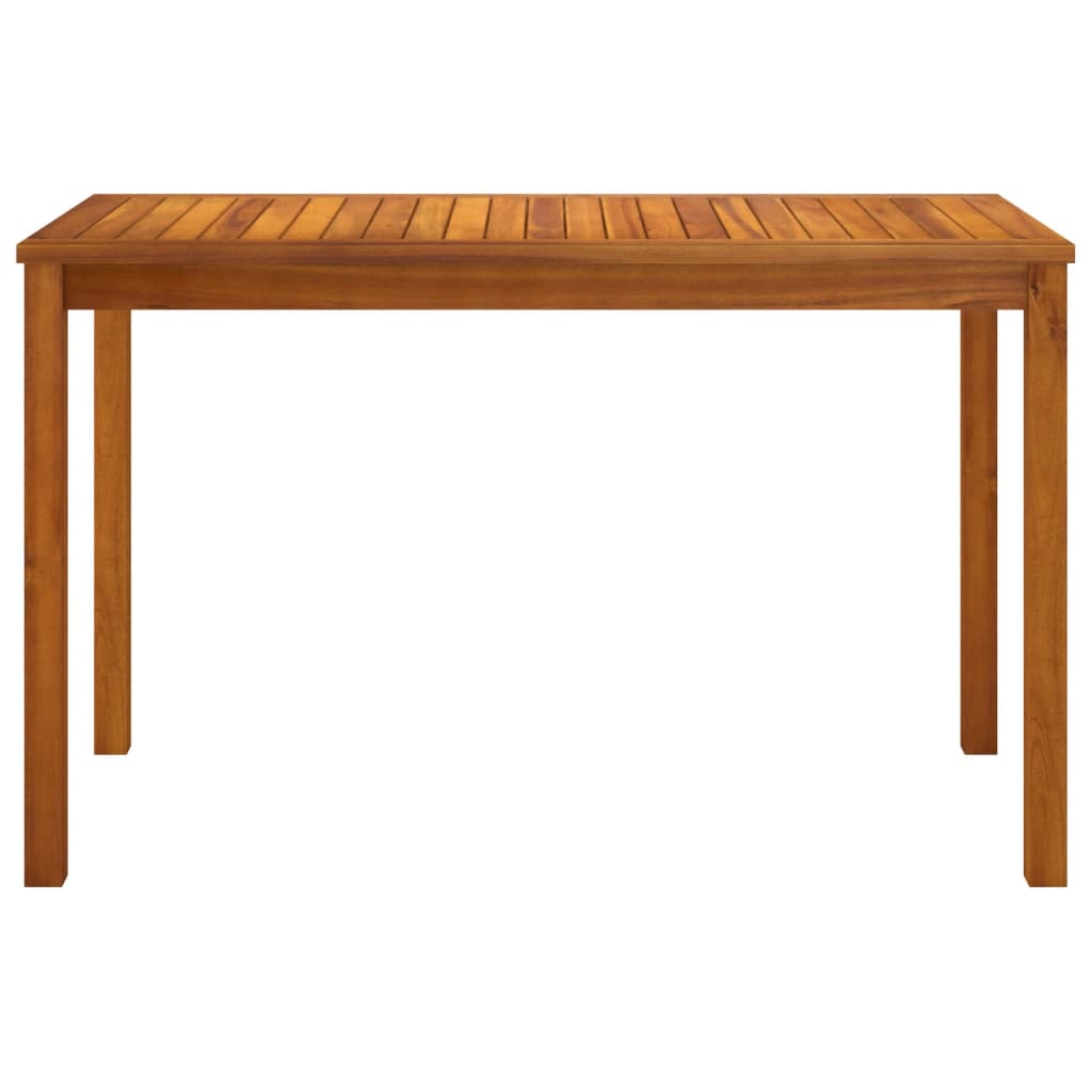 tömör akácfa kerti asztal 110 x 55 x 67 cm