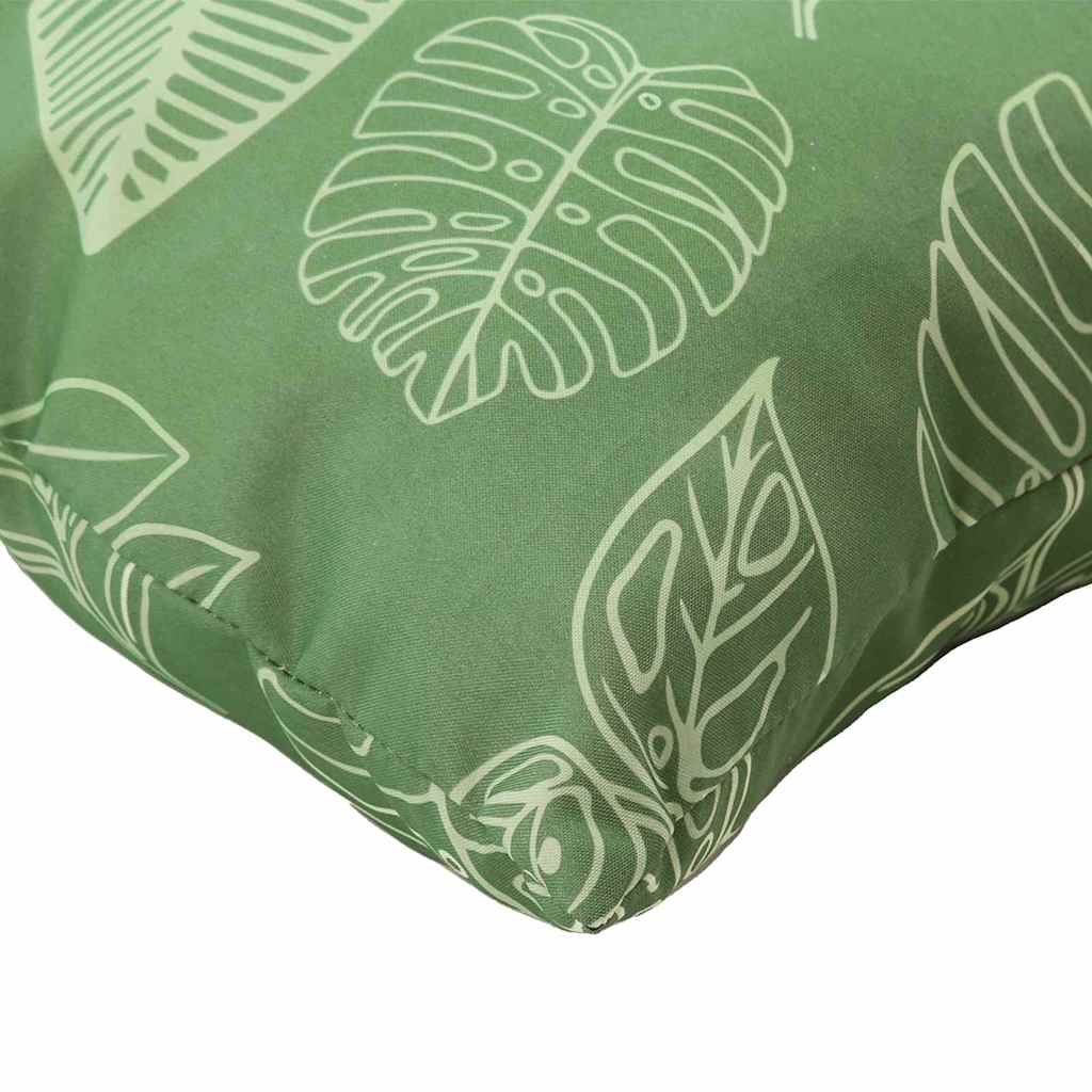 Szórt Párnák 4 pcs Levél mintázat 50 x 50 cm Poliészter szövet