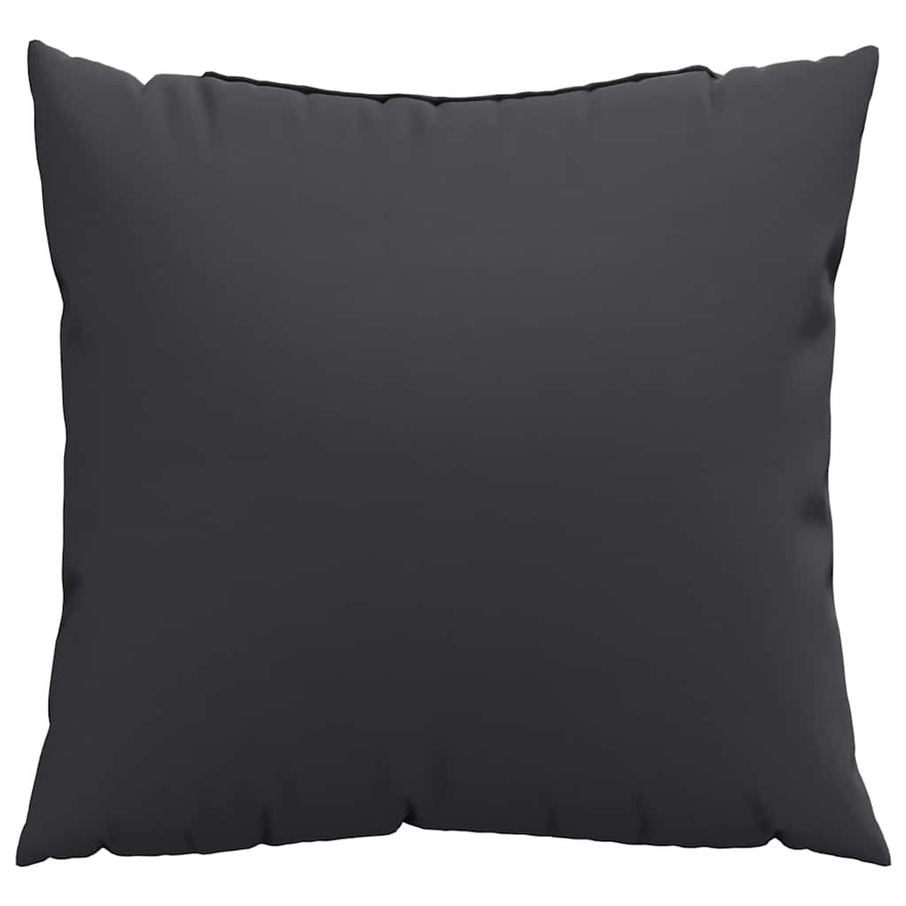 4 db fekete szövet kanapépárna 60 x 60 cm