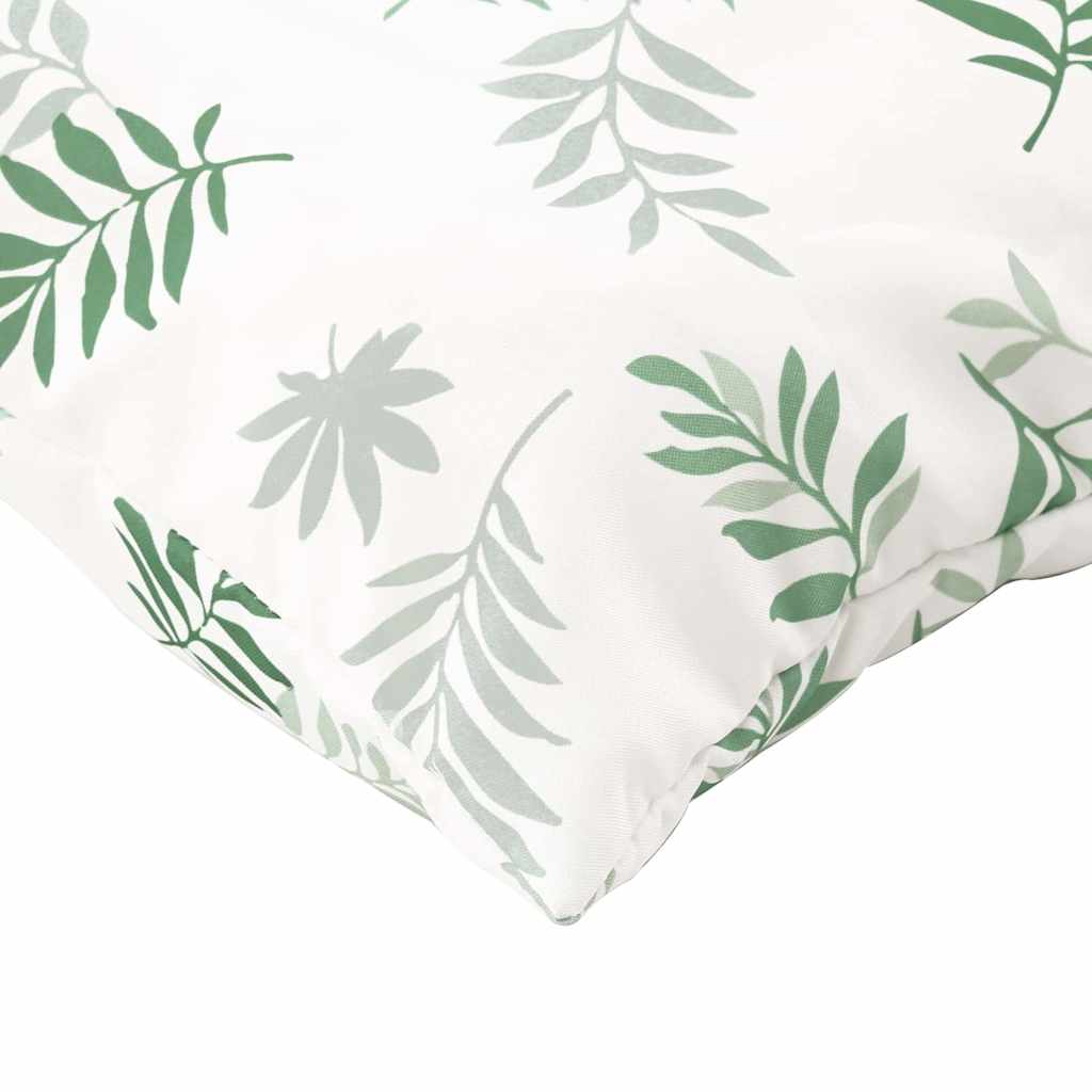 Szórt Párnák 4 pcs Levél mintázat 60 x 60 cm Poliészter szövet