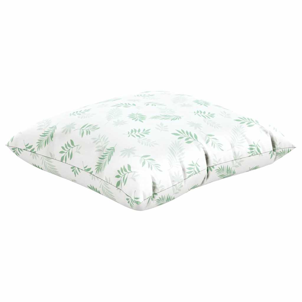 Szórt Párnák 4 pcs Levél mintázat 60 x 60 cm Poliészter szövet