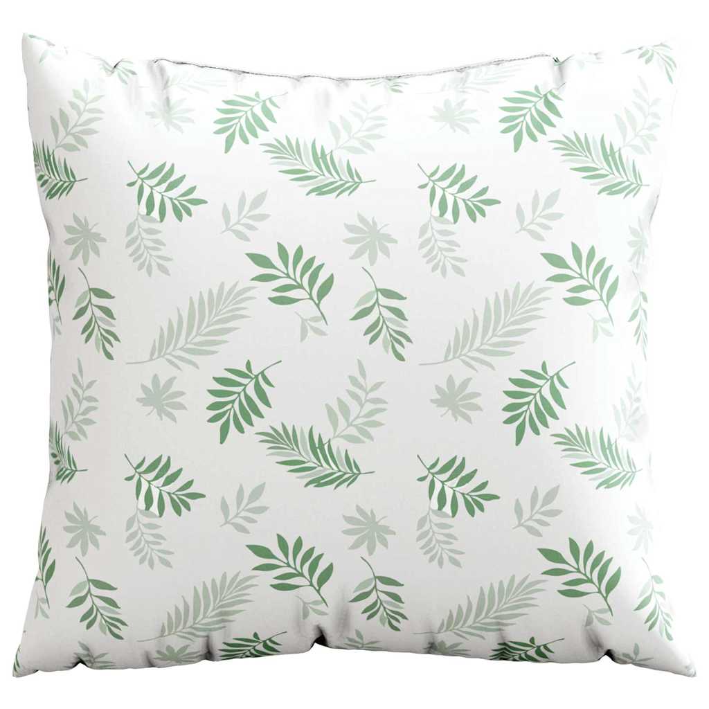 Szórt Párnák 4 pcs Levél mintázat 60 x 60 cm Poliészter szövet