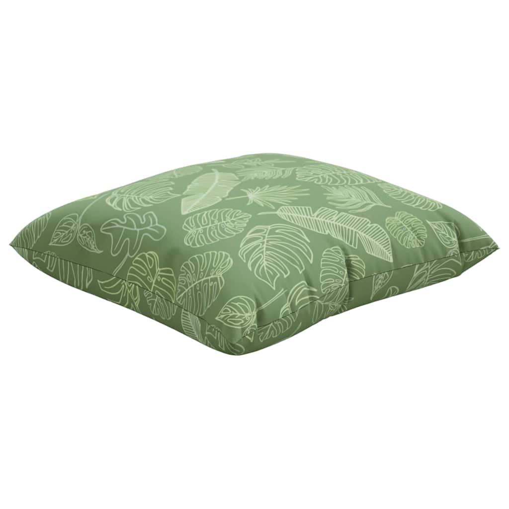 Szórt Párnák 4 pcs Levél mintázat 60 x 60 cm Poliészter szövet