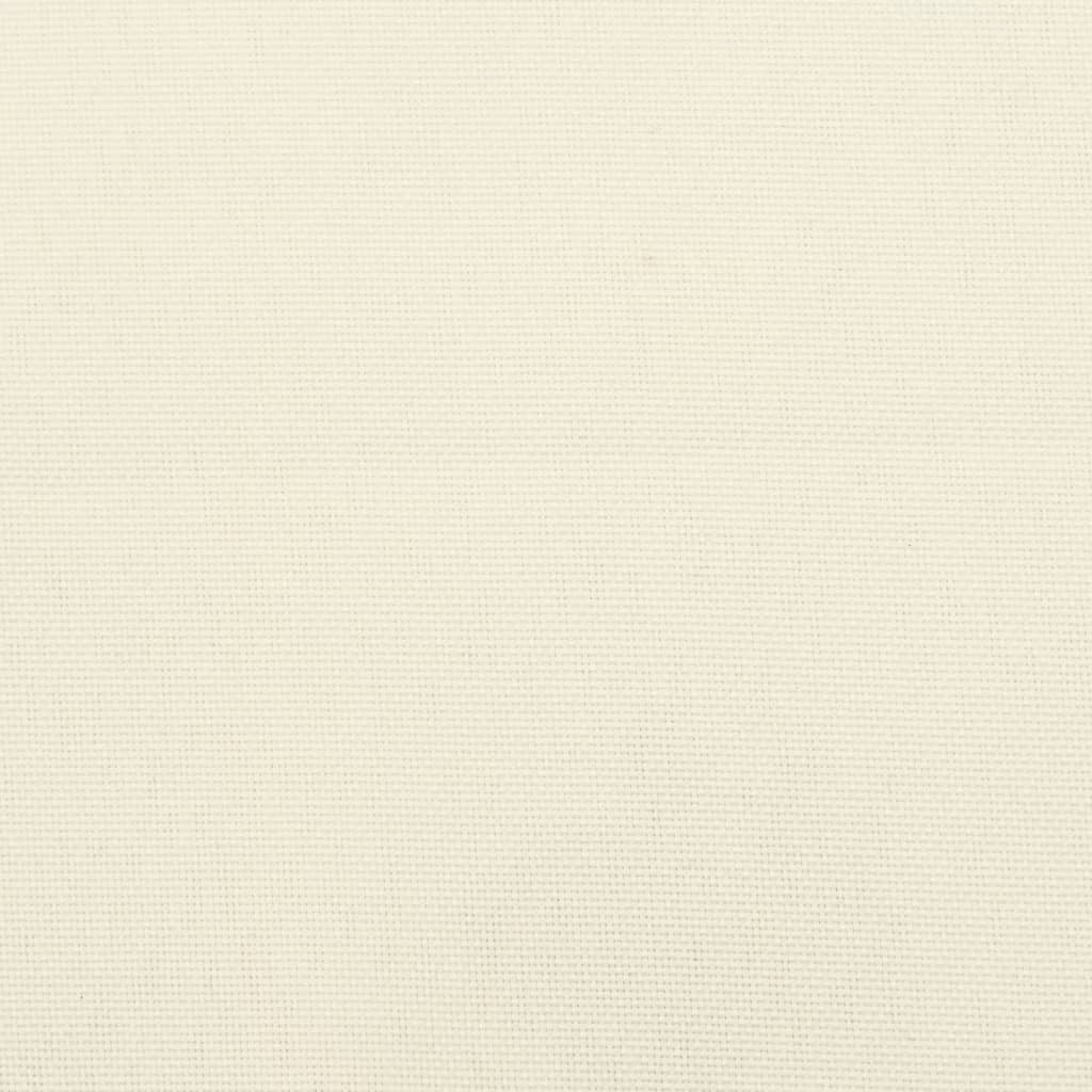 krémszínű szövet raklappárna 80 x 80 x 12 cm
