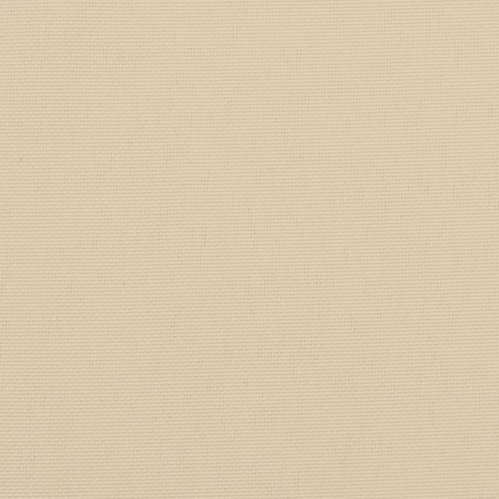 bézs szövet raklappárna 80 x 80 x 12 cm