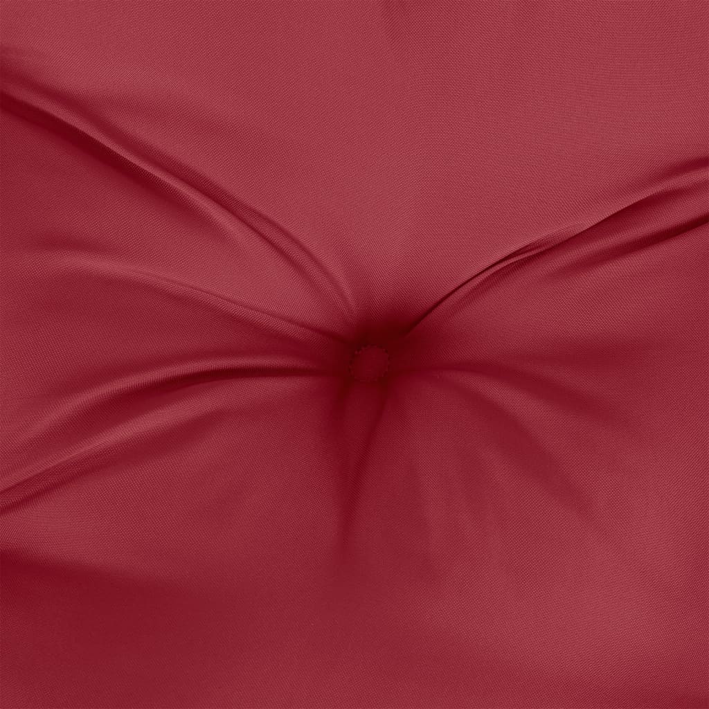 bordó szövet raklappárna 120 x 80 x 12 cm