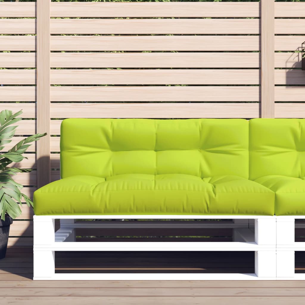 élénkzöld szövet raklappárna 120 x 40 x 12 cm