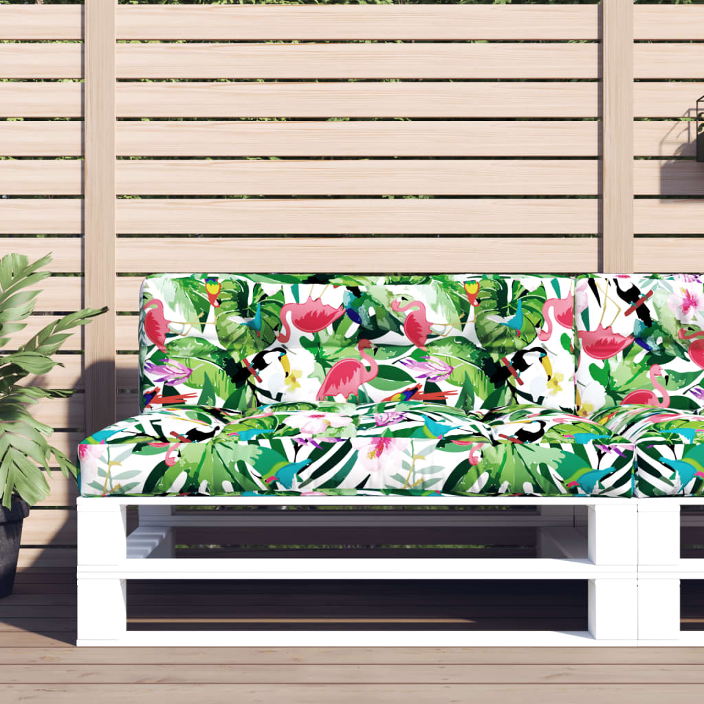 többszínű szövet raklappárna 120 x 40 x 12 cm