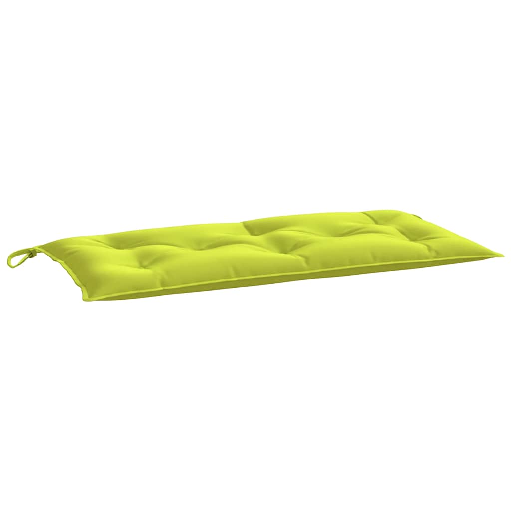 élénkzöld oxford szövet kerti pad párna 100 x 50 x 7 cm