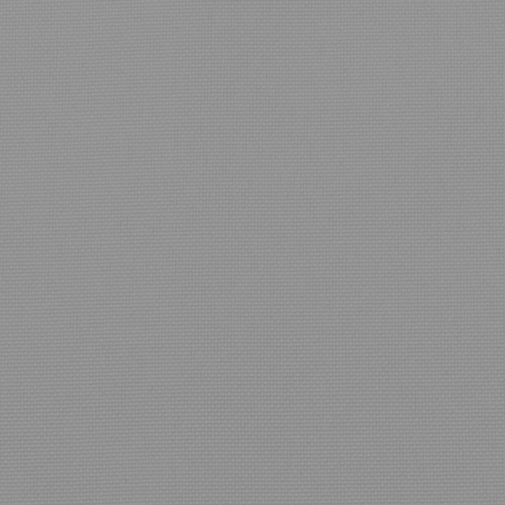 szürke oxford szövet kerti padpárna 150 x 50 x 7 cm