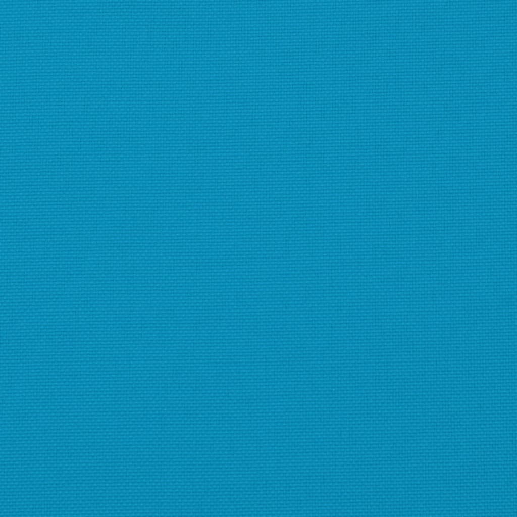 világoskék oxford szövet kerti padpárna 200 x 50 x 7 cm