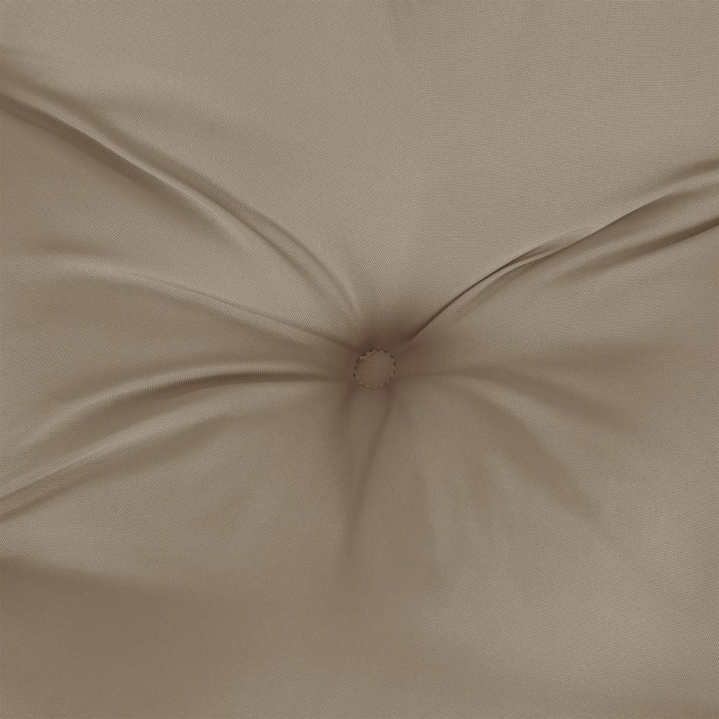 2 db tópszínű oxford szövet kerti padpárna 200 x 50 x 7 cm