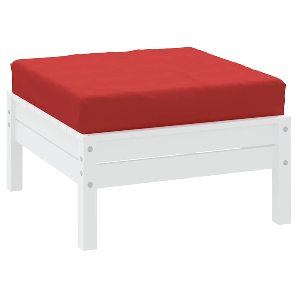 piros oxford szövet raklappárna 60x60x9,5 cm