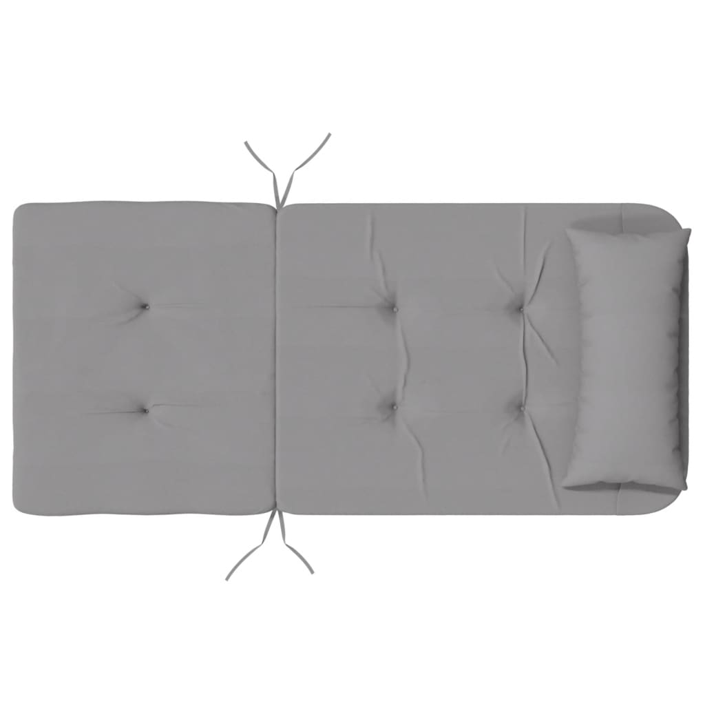 2 db szürke oxford-szövet Adirondack-székpárna