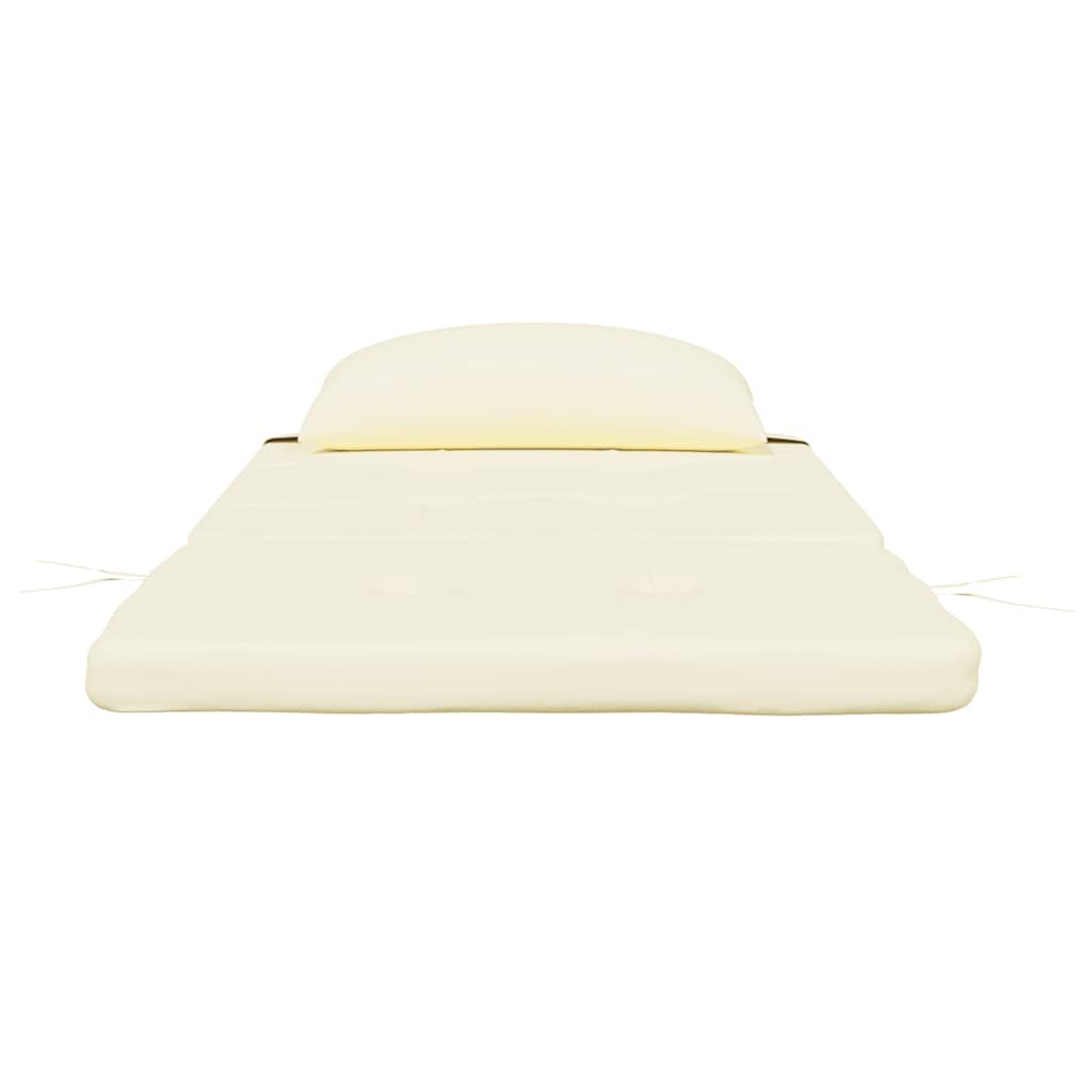2 db krémszínű oxford-szövet Adirondack-székpárna