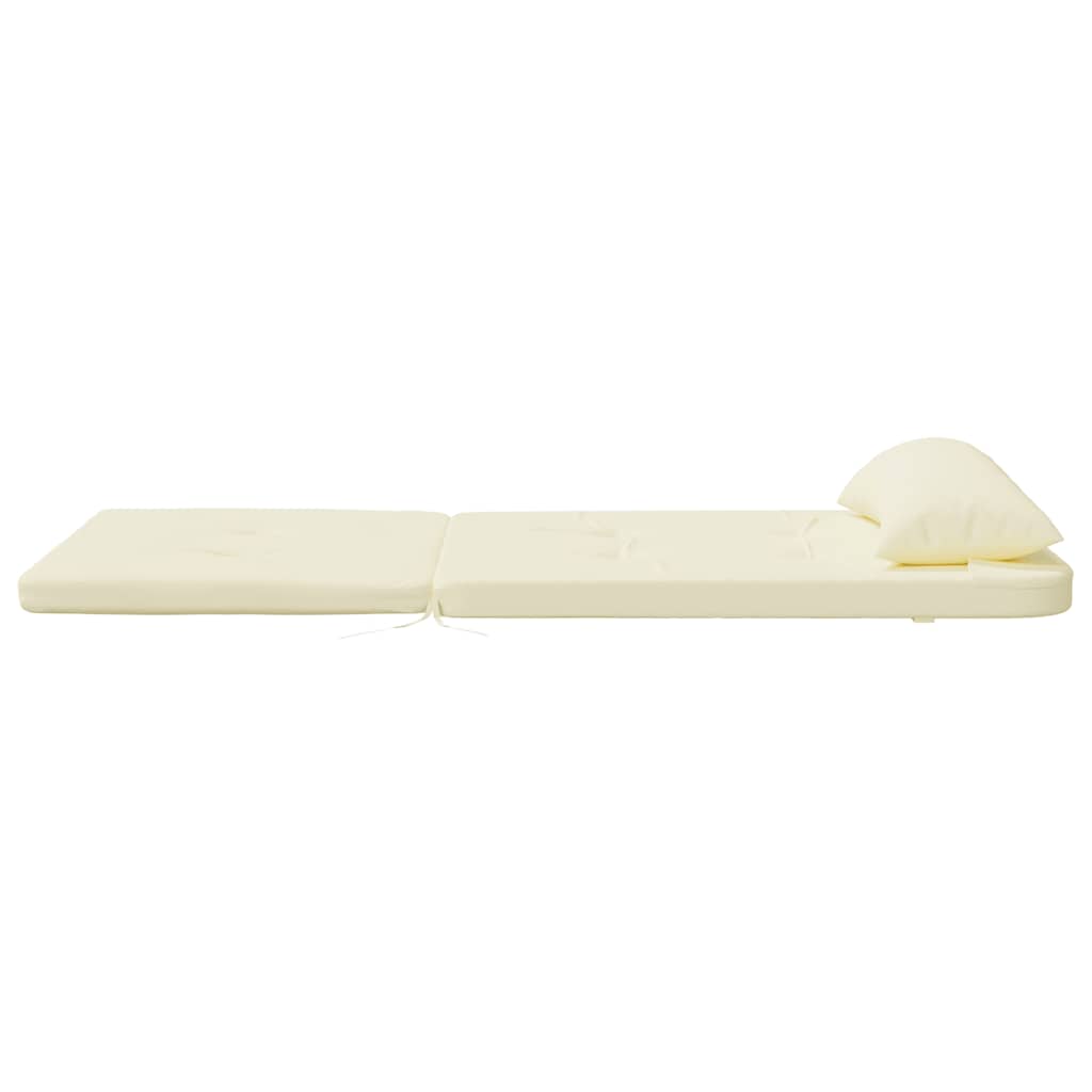 2 db krémszínű oxford-szövet Adirondack-székpárna