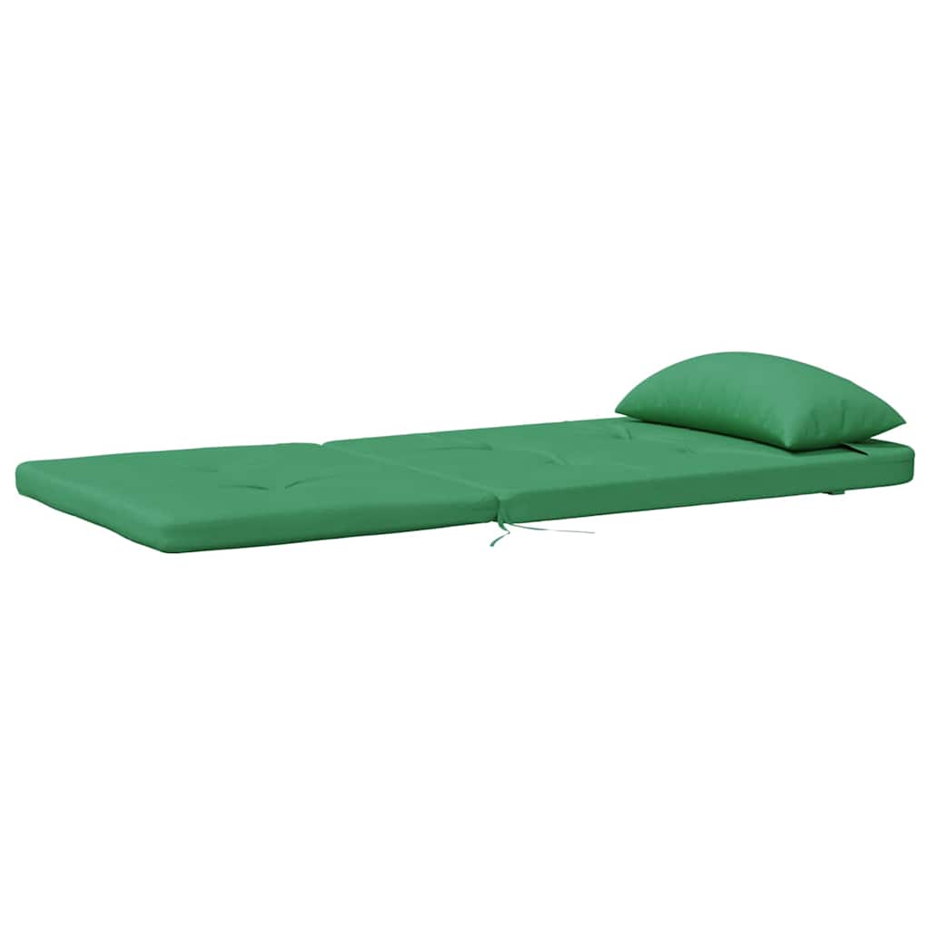 Székpárnák Egyszínű 2 pcs Zöld 58 x 77 x 4,5 cm Oxford Szövet