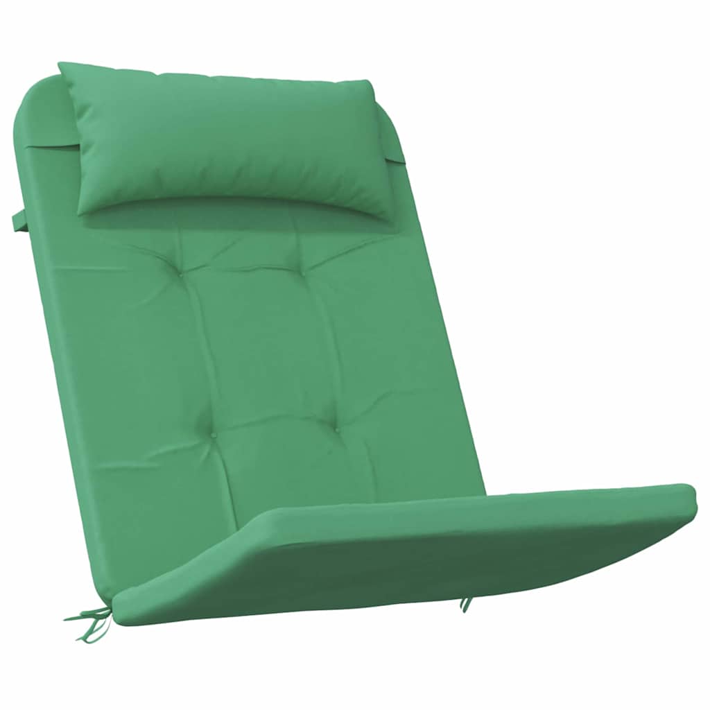 Székpárnák Egyszínű 2 pcs Zöld 58 x 77 x 4,5 cm Oxford Szövet