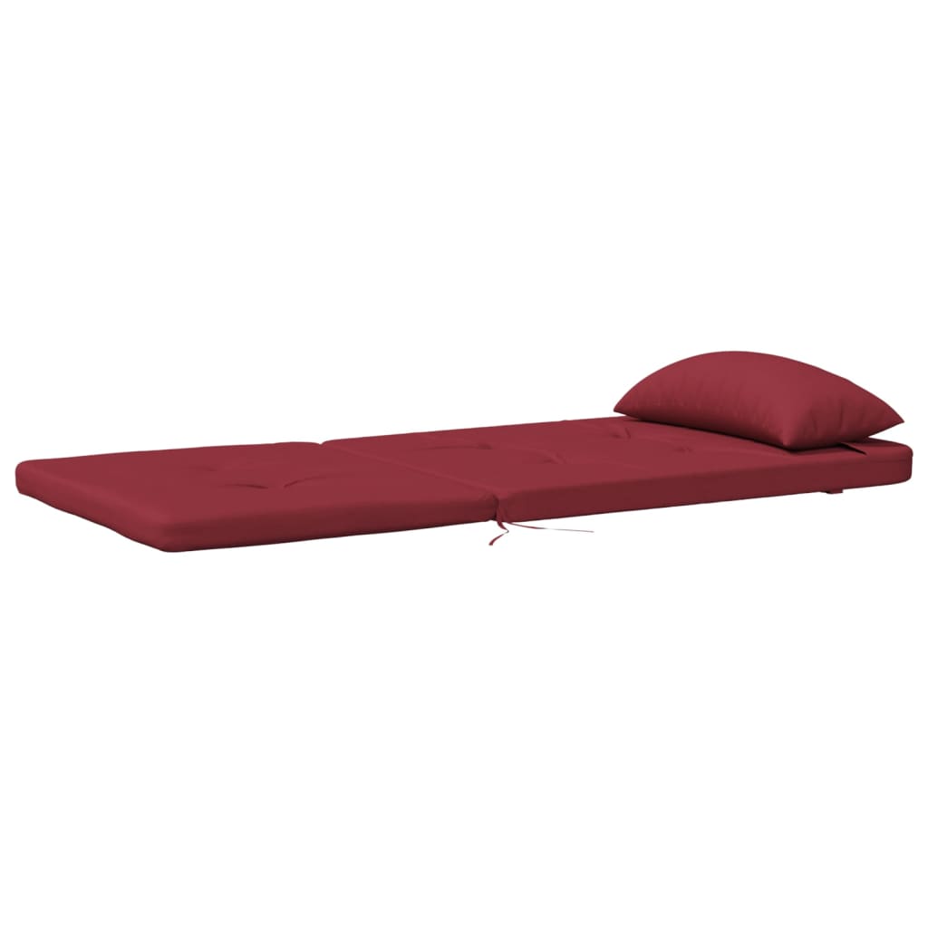 2 db bordó oxford-szövet Adirondack-székpárna