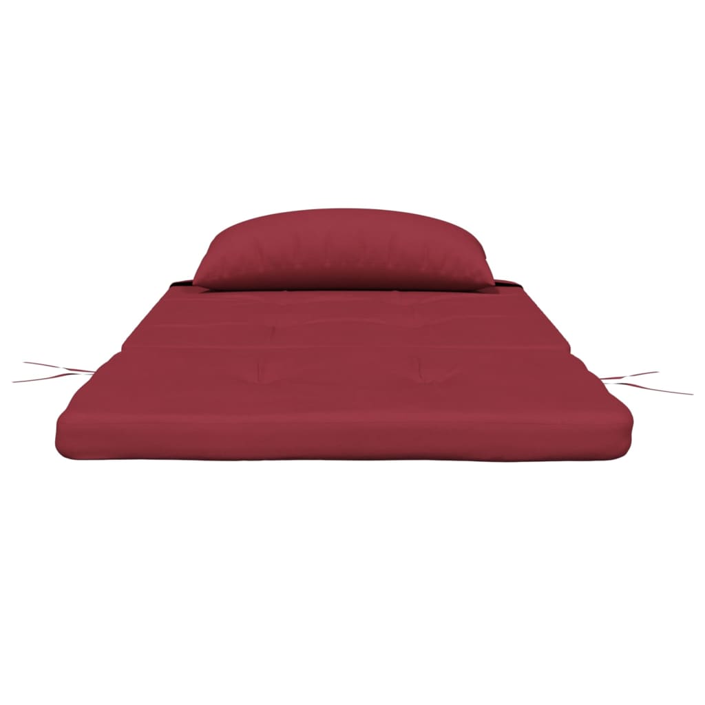 2 db bordó oxford-szövet Adirondack-székpárna